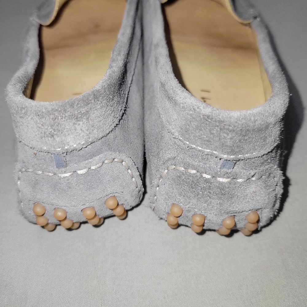 M. Gemi Gray Suede Loafers - Picture 5 of 5